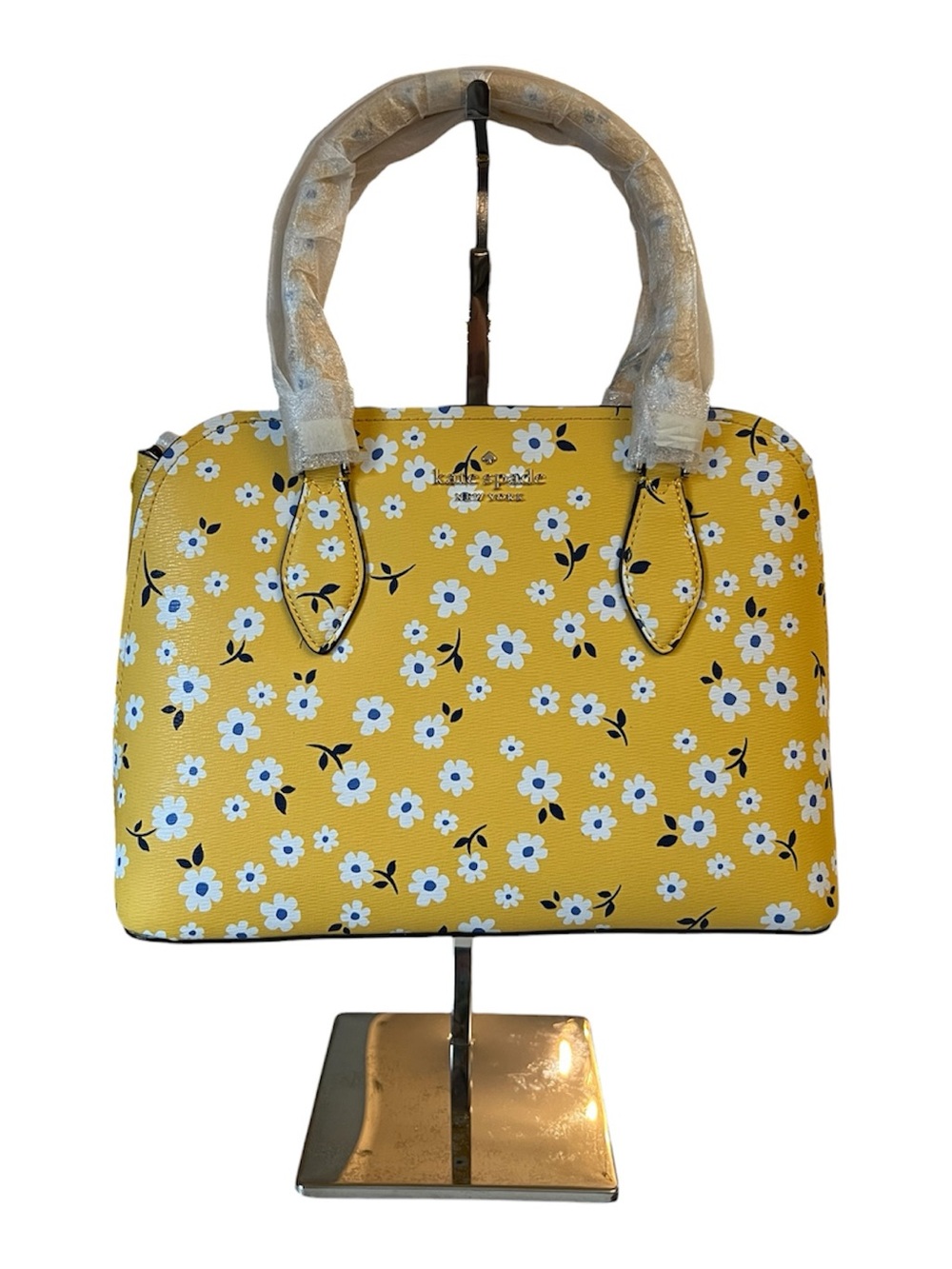 NWT Kate Spade New York Darcy Small Fleurette Floral Satchel New - Picture 2 of 9